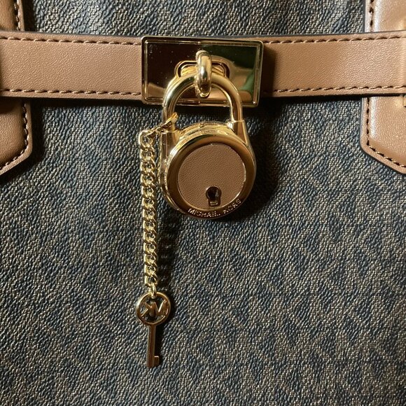 Michael Kors - Hamilton Medium Logo Satchel - Picture 8 of 10